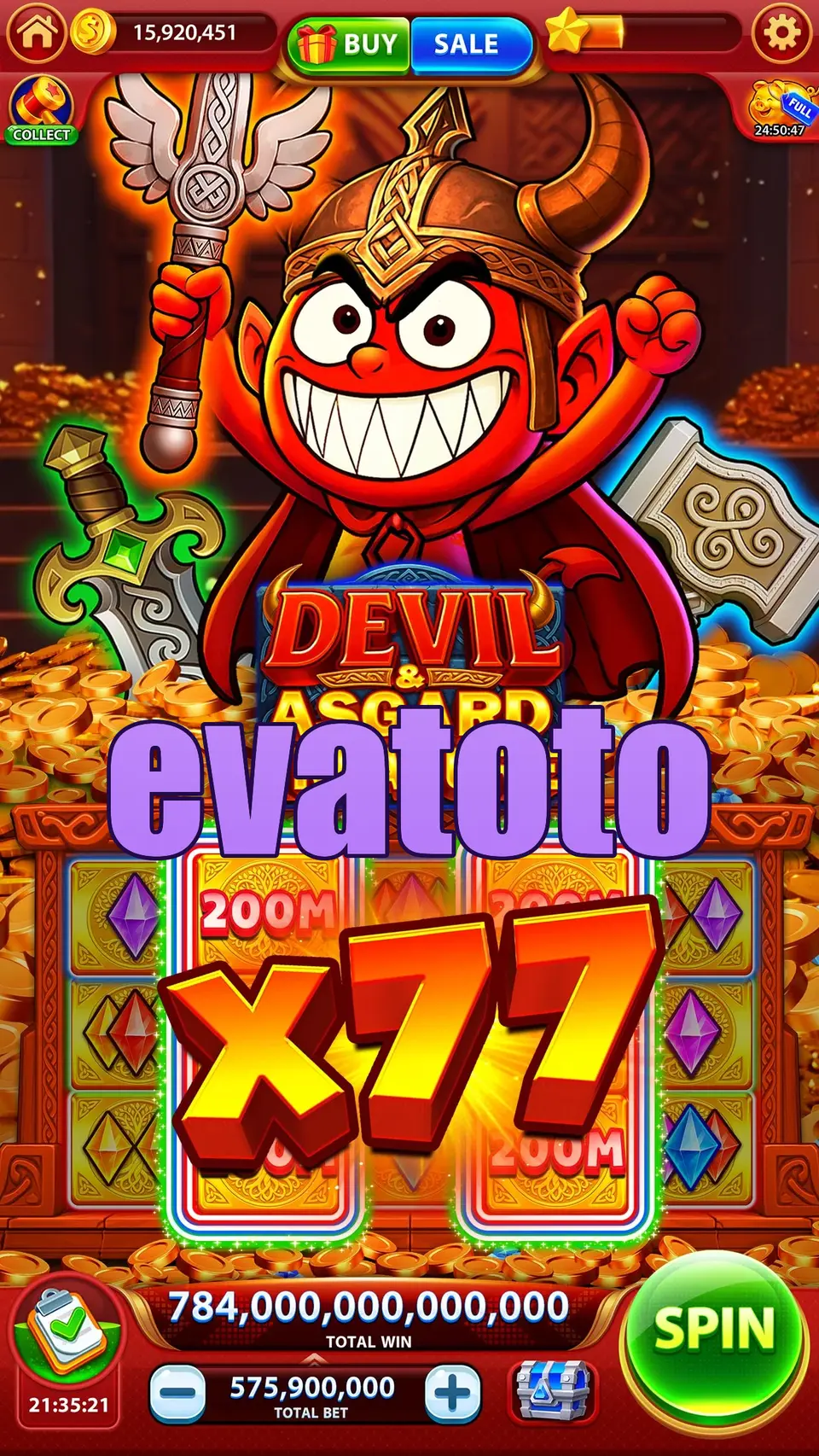 evatoto Masuk