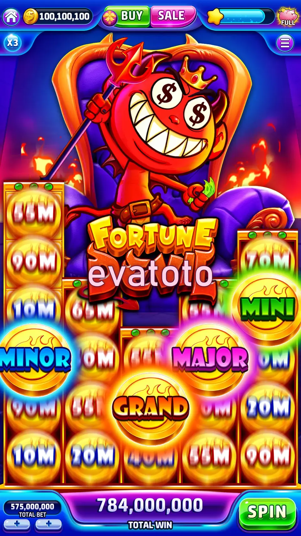 evatoto Tangkapan Layar - APK Resmi